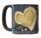 Mara Stoneware 16 oz. Heart of Gold