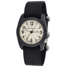 BERTUCCI DX3 Field Watch, Stone - Black Nylon