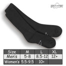 World's Softest Classic Crew Socks - Ultra Soft Crew Socks for Women and Men | X-Large, Black