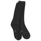 World's Softest Classic Crew Socks - Ultra Soft Crew Socks for Women and Men | Large, Black
