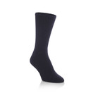 World's Softest Classic Crew Socks - Ultra Soft Crew Socks for Women and Men | Large, Navy