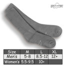 World's Softest Classic Crew Socks - Ultra Soft Crew Socks for Women and Men | Medium, Grey