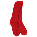 World's Softest Classic Crew Socks - Ultra Soft Crew Socks for Women and Men | Medium, Red