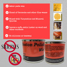 Boston Polish Amber Paste Wax, 16 oz. Can