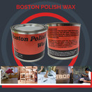 Boston Polish Amber Paste Wax, 16 oz. Can