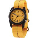 BERTUCCI DX3 Plus Watch | Pro Yellow Dial | Pro Yellow with Black Dash Line Band | Black Case