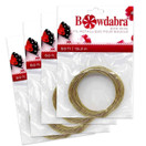 Morex Ribbon 50ft Bowdabra, Bow Wire, 4 Pack, Gold