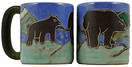 Mara Stoneware Mug - Bears- 16 oz