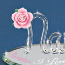 Glass Baron I Love You Nana w/ Crystal Butterfly Figurine