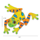 Glass Baron Frog"Rain Forest" Large S3 217-YN
