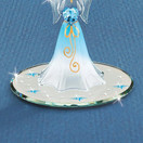 Glass Baron Heavenly Blue Angel Figurine