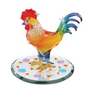 Glass Baron Sunrise Rooster Figurine - S3 115