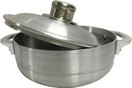 Wee's Beyond Heavy Gauge Caldero Dutch Oven with Aluminum Lid, 1.8 quart, Silver