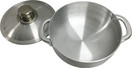 Wee's Beyond Heavy Gauge Caldero Dutch Oven with Aluminum Lid, 1.8 quart, Silver