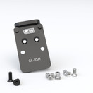 C+H Precision Optics Adapter Plate for Gen5 Glock MOS G17 G19 and Trijicon RMR/SRO - Holosun 407C/507C/508C/508T