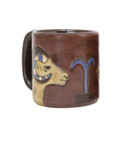 Mara Stoneware Zodiac Mug 16 oz - Aires The Ram