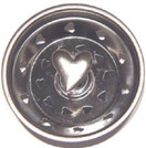 Heart Pewter Kitchen Strainer 7023