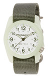 BERTUCCI DX3 Field Watch (White with Forest - Defender Drab Nylon - Luminious Case)