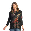 Jess & Jane French Brushed Knit Tunic FB9 (2X, Dunes)