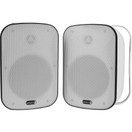 Dayton Audio IO65XTW 6-1/2" IP66 70/100V 8 Ohm Indoor/Outdoor 2-Way Speaker Pair w/Radiator White