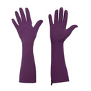 Foxgloves Long Gardening Gloves w/ Grips, Elbow Length - Foxgloves Elle Grip Gloves (Small, Iris Purple)