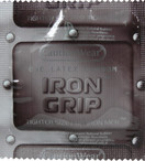 Caution Wear Iron Grip Snug Fitting Lubricated Latex Condoms - Pack of 100