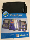 Medicool DIA-PAK Deluxe Diabetic Supply Organizer | Black