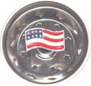 Enamel Kitchen Strainer USA Flag