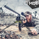 MDT Grnd-POD - Hunting and Shooting Bipod with Cant Adjustment, 4.5"-9" - Picatinny or ARCA/RRS Dovetail Compatible