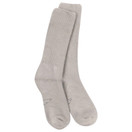 World's Softest Classic Crew Socks - Ultra Soft Crew Socks for Women and Men - Medium, Stone