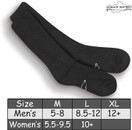 World's Softest Classic Crew Socks - Ultra Soft Socks for Women and Men - 3 Pack - X-Large, Black