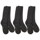 World's Softest Classic Crew Socks - Ultra Soft Socks for Women and Men - 3 Pack - X-Large, Black