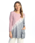 Jess & Jane Mineral Washed Tunic Top - M94 - 1X, Ascent