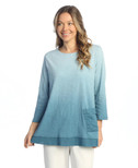 Jess & Jane Mineral Washed Tunic Top - M94 - Medium, Dip