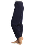 Jess & Jane Mineral Washed Lantern Pants - M100 - 3X, Jet Denim