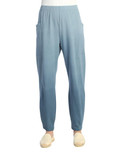 Jess & Jane Mineral Washed Lantern Pants - M100 - 1X, Denim Dip