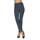Mesmerize Pants with Front Ankle Slits and Front Zipper - 8, Storm Gray