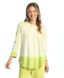 Jess & Jane Mineral Washed A-Line Tunic - M106 - Large, Storm
