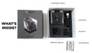 AirPoint Ring - Black Wearable Wireless Mouse and Air Gesture Presenter - Mini Bluetooth Mouse and Virtual Laser Pointer - 3D Wireless Ring Mouse for Gamers