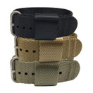 Bertucci A-1r Field Comfort | Black - Field Khaki Comfort-webb