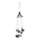 Octopus Wind Chimes 30inch Cast Iron Garden Decor