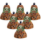 Mr. Bird 6-Pack Bugs, Nuts, & Fruit Wild Bird Seed Bell 12.5 oz.
