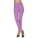Mesmerize Pants with Front Ankle Slits and Front Zipper - 12, Lilac
