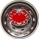 Seafood Crab Kitchen Sink Strainer Drain Decor