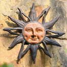 SPI Home 32419 Sun Face Wall Plaque - USA