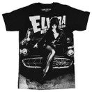 Elvira Macabre Mobile Men's T-Shirt Oversize Print Tee - 3X-Large, Black