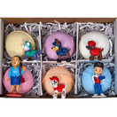 Toys Inside Bath Bombs, Huge Balls, USA Handmade, Great for Bubble Baths, Perfect for Little Girls & Boys (6 Count)