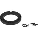 Dayton Audio SMRK-2 Surface Mounting Ring Kit for TT25 Puck Mini Bass Shaker - Black