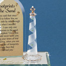 Glass Baron Footprints in the Sand - Figurine
