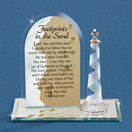 Glass Baron Footprints in the Sand - Figurine
